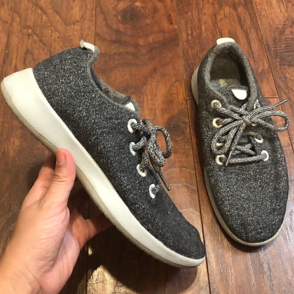 ALLBIRDS lightweight gray athletic training walking shoes sneakers womens 8